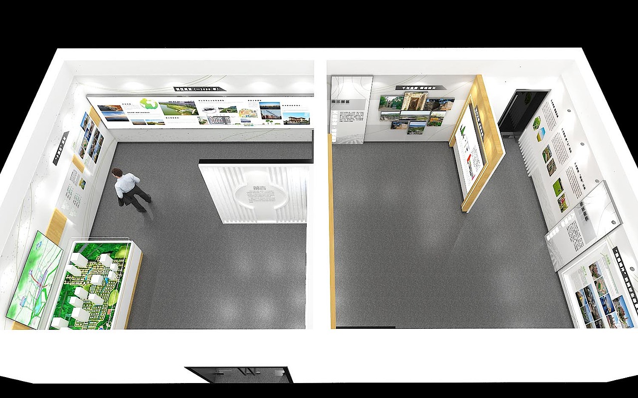 小型村产业展厅