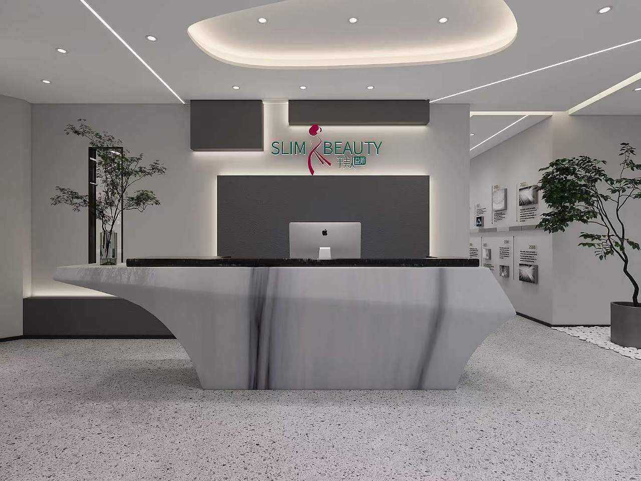 美容美体体验中心/办公室 ​蜕变从这里开始（图ZMzY3MDc4MDA0） - 商业空间设计 - 站酷设计师念念爱设计原创素材 - 站酷ZCOOL