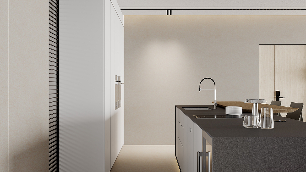 极简江景大平层