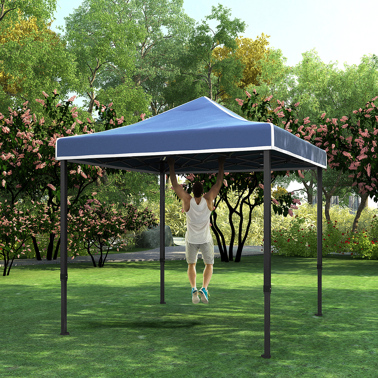 亚马逊-户外蹦床