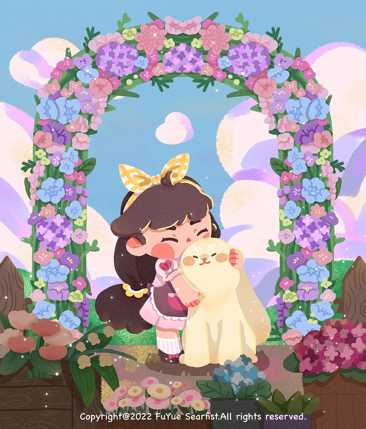 儿童场景插画2022合集（无线风）（图ZMzIwMzA0NjQ0） - 儿童插画 - 站酷设计师伏月迩玖原创素材 - 站酷ZCOOL