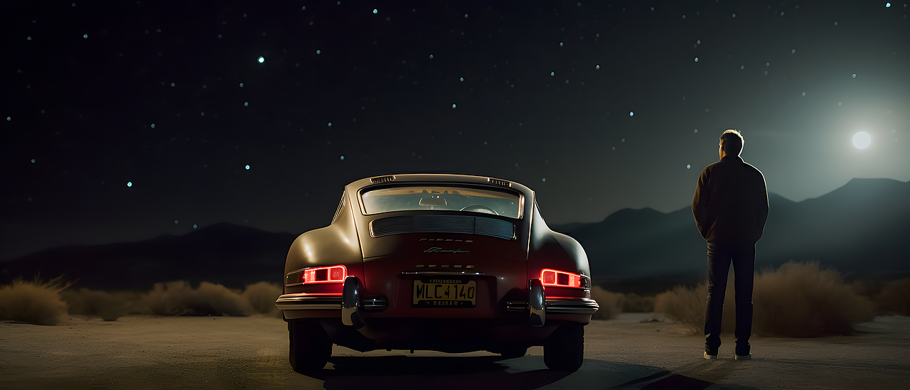 我用AI拍了1条保时捷的TVC