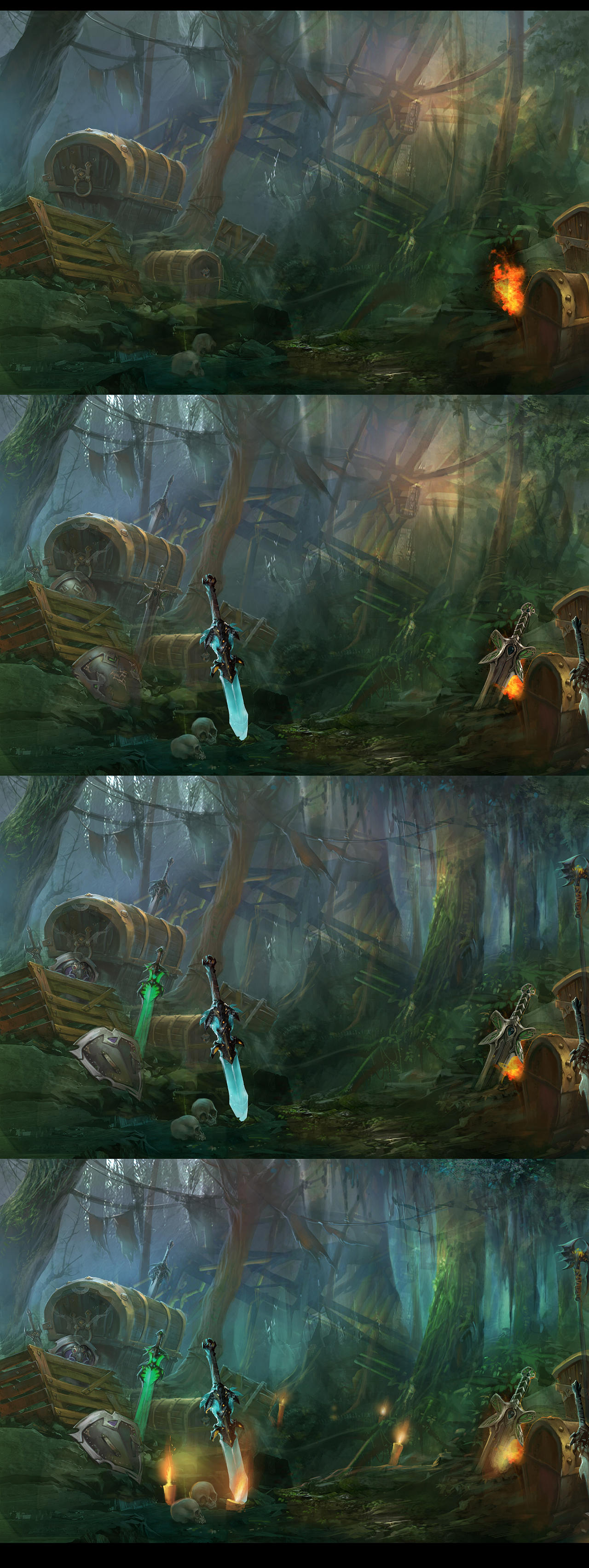 DOTA 2 宣传插画案例教程——天灾神秘商店之武器商人(图ZMzQxODIzODk2) - 商业插画 - 站酷设计师蝈蝈花菜哥原创素材 - 站酷ZCOOL
