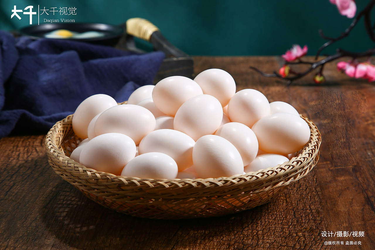电商拍摄鸽子蛋