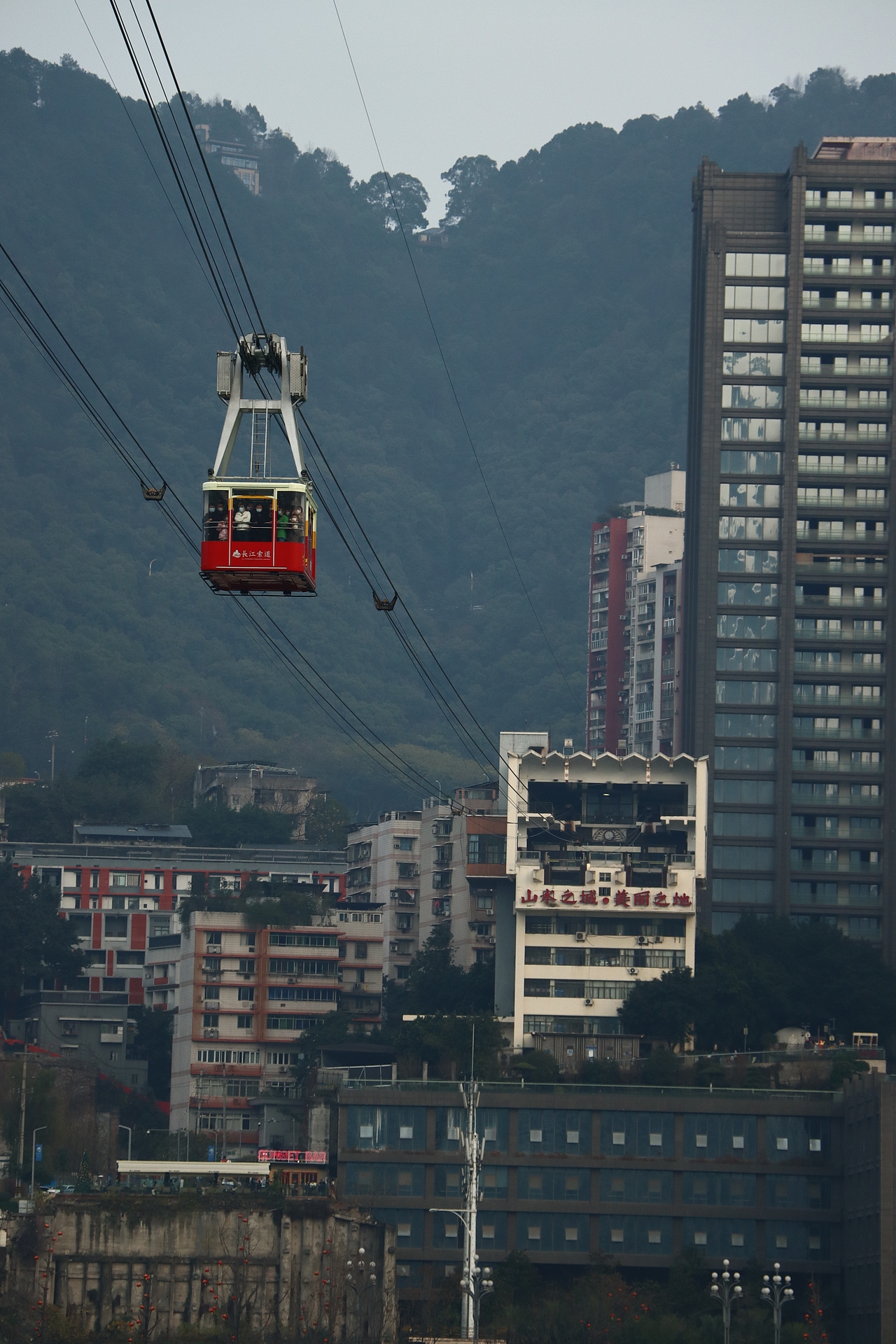 重庆索道摄影