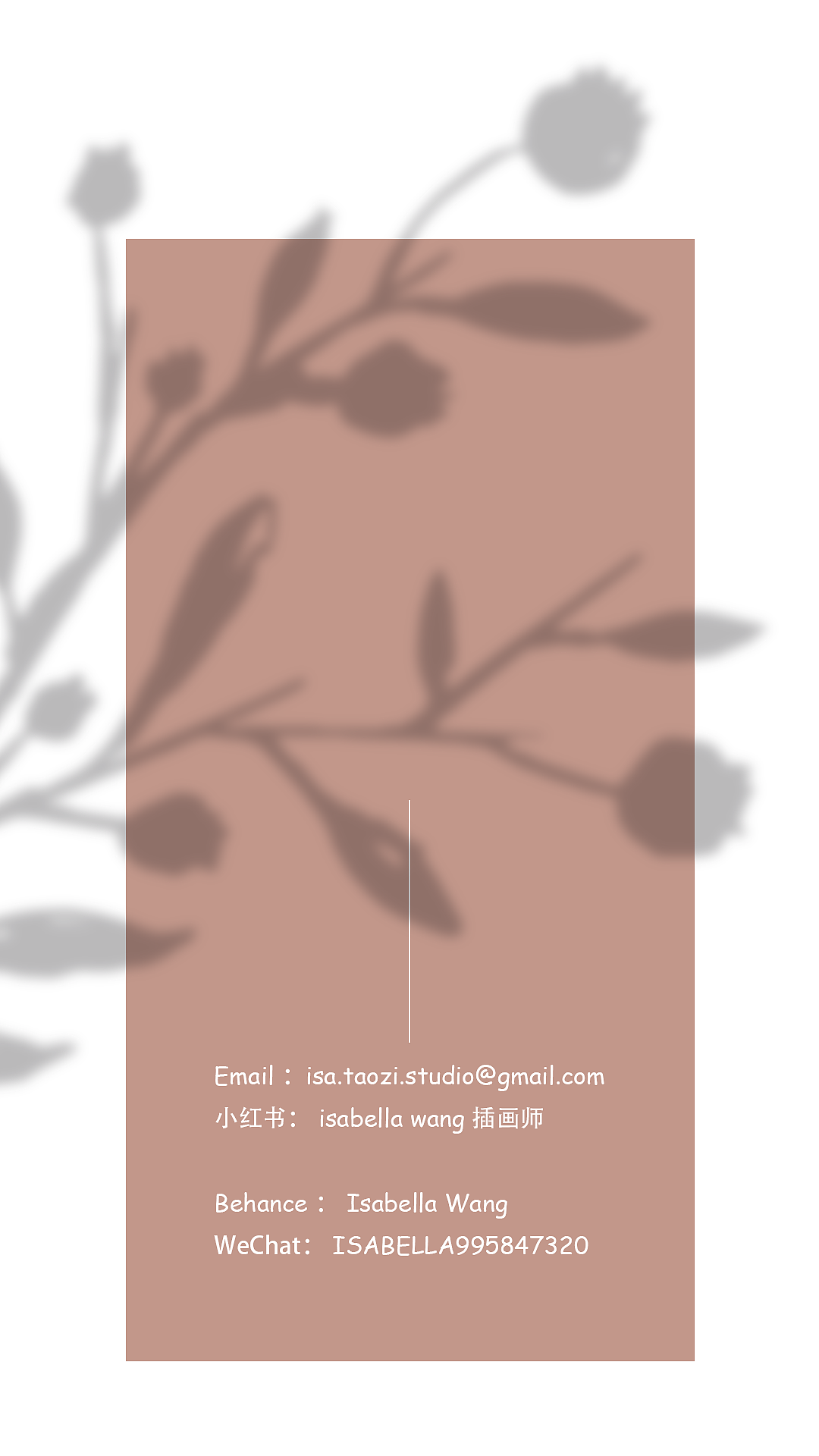 Isabella Wang 插画作品集