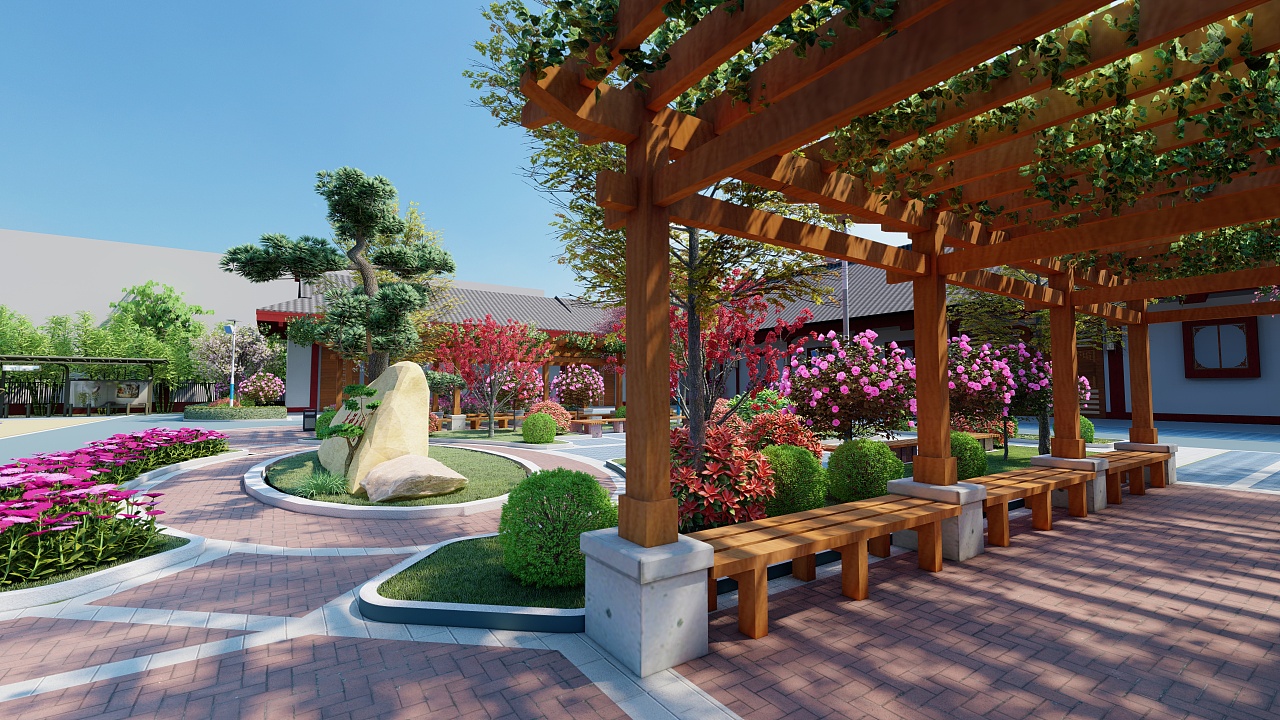 政府大院|空间|景观设计|子懿思言 - 原创作品 - 站酷 (zcool)