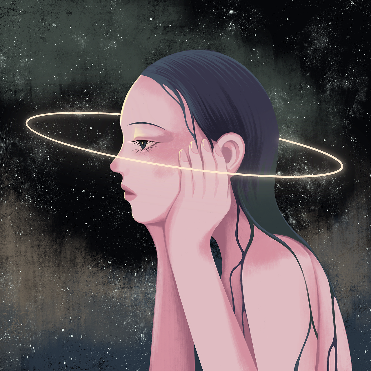 【插画练习】星空