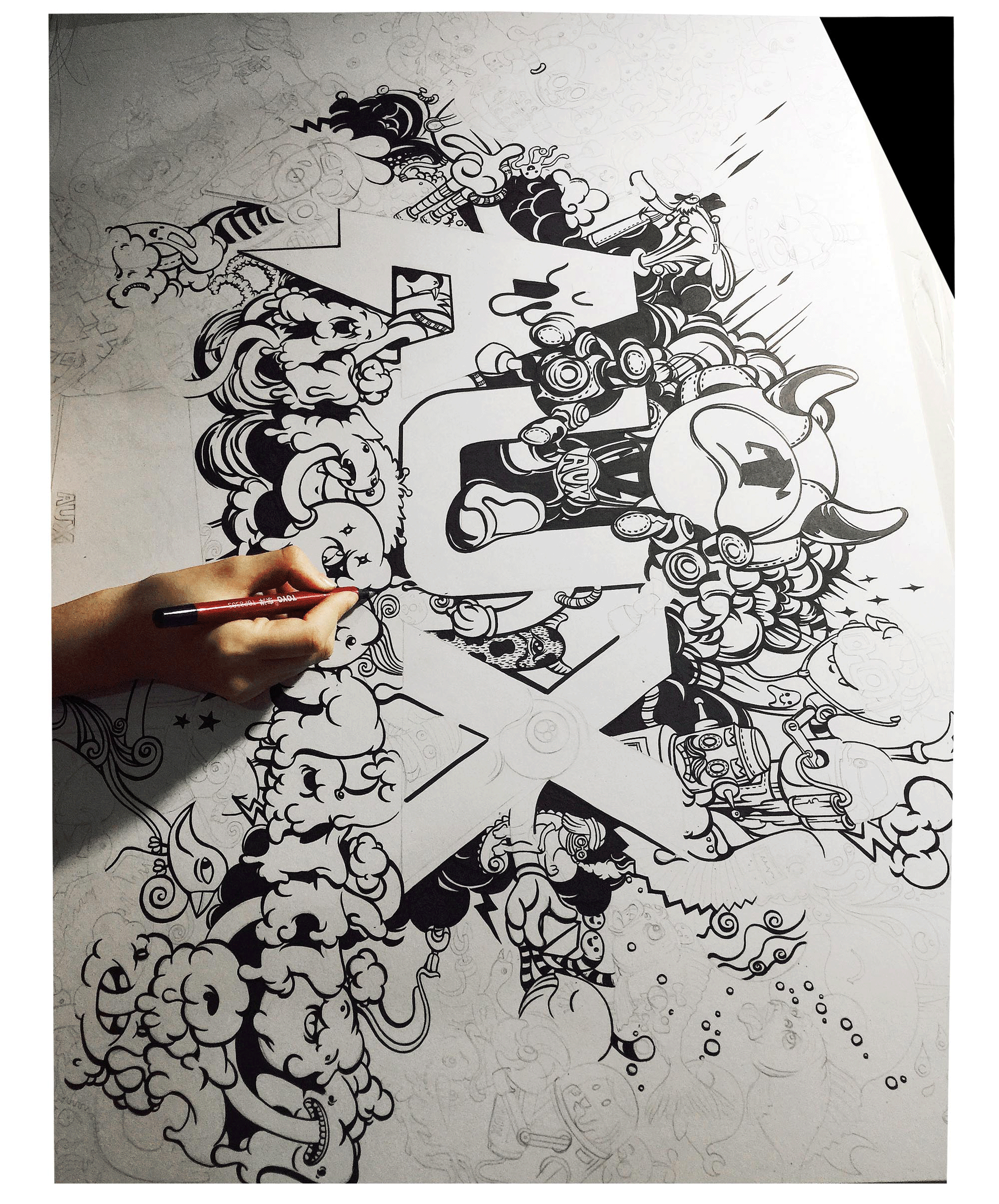 AUX 新品发布会主视觉