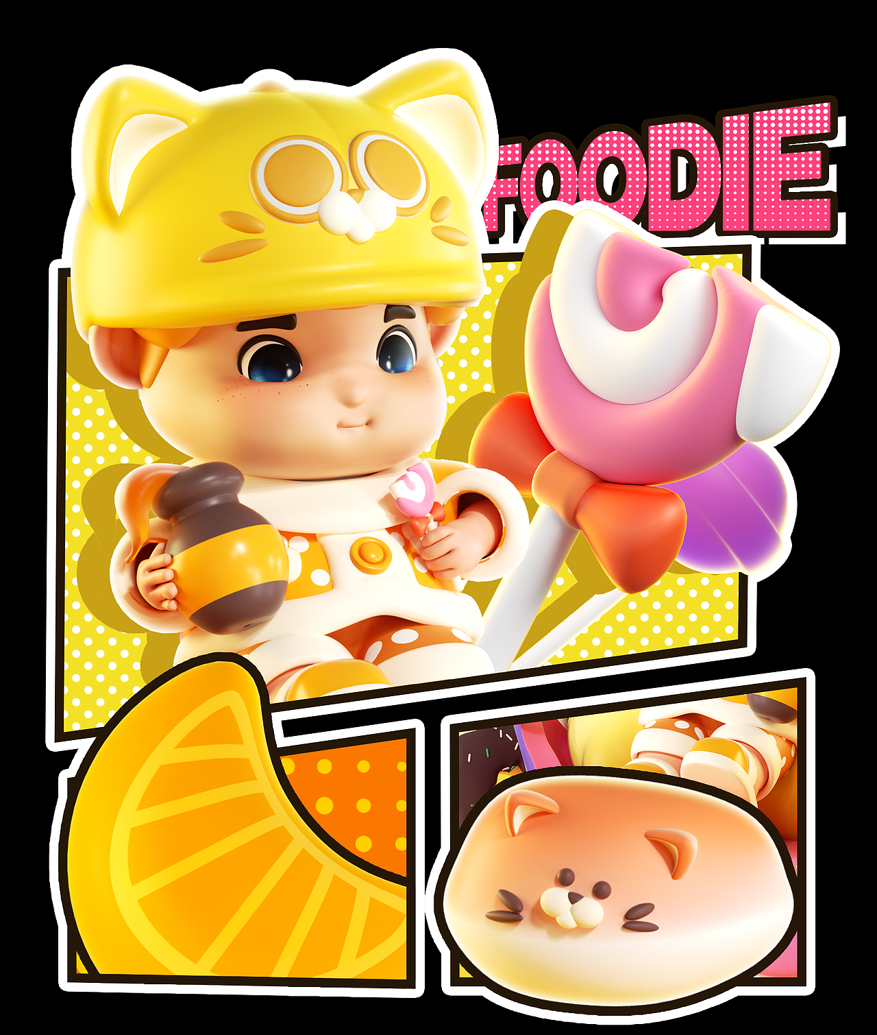 原创IP-伊梦（完结篇）（图ZMzUyMzg2Nzg4） - IP形象 - 站酷设计师小贱独家原创素材 - 站酷ZCOOL