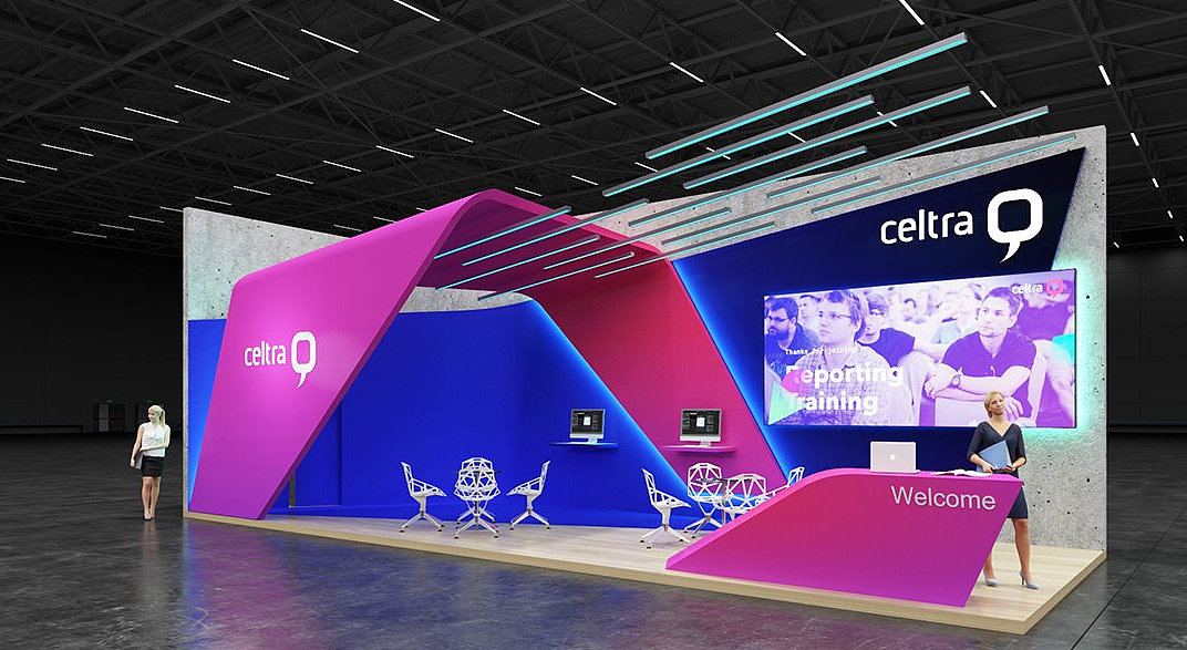 国外展会分享案例展示效果图