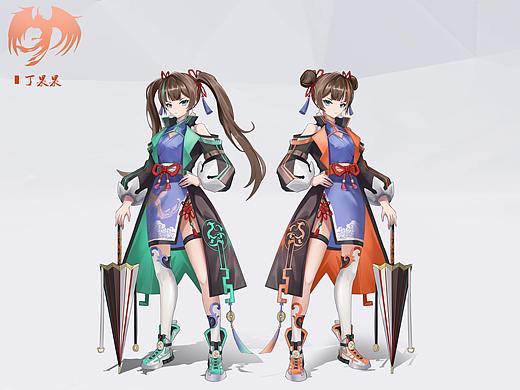 丁果果-御灵真史-朱雀（个人主页-ZNTY1OTE5NzI=） - IP形象 - 站酷设计师奋斗吧青春无悔原创素材 - 站酷ZCOOL