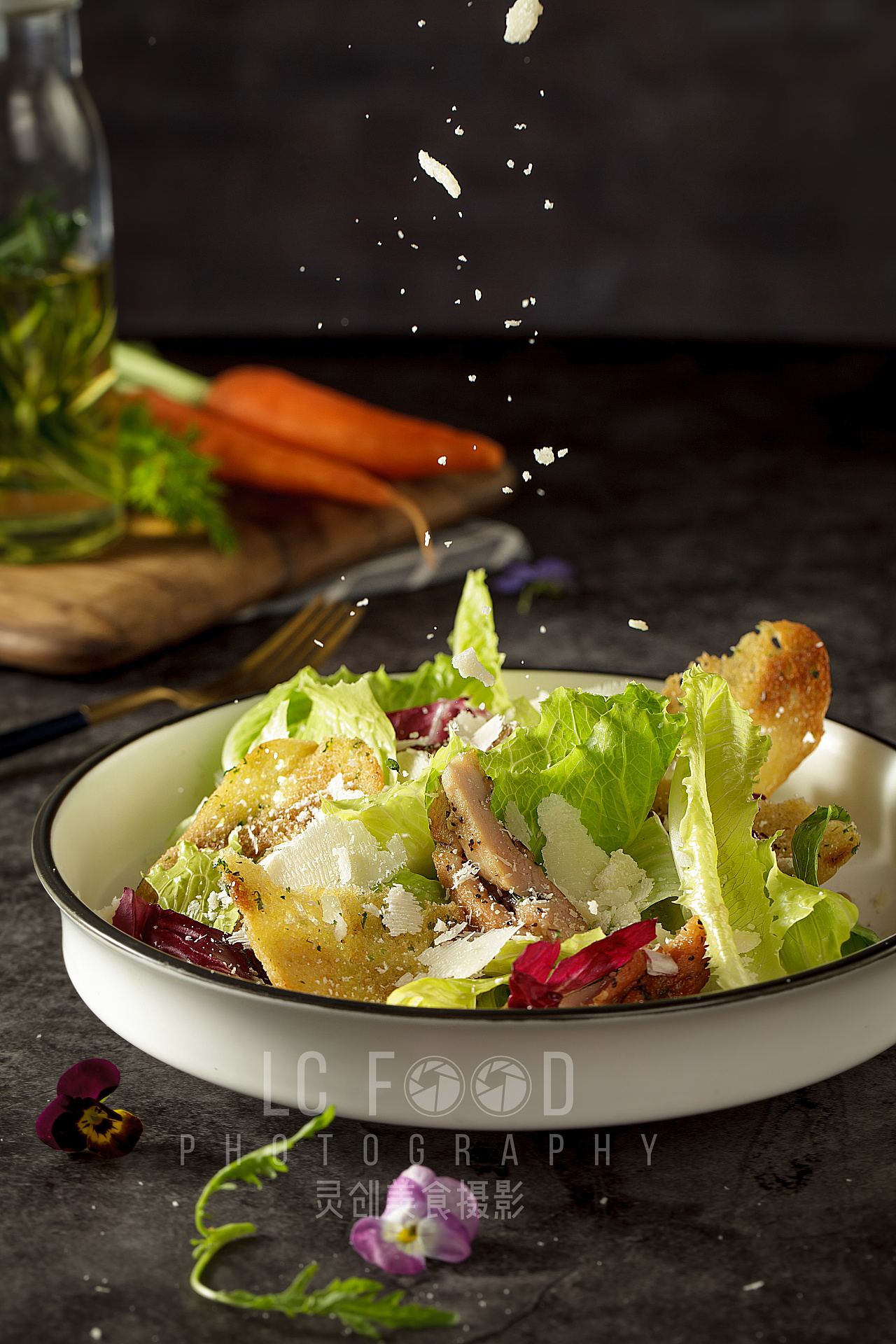 来一组暗调西餐 西餐食品摄影 西餐美食拍摄 简餐菜品