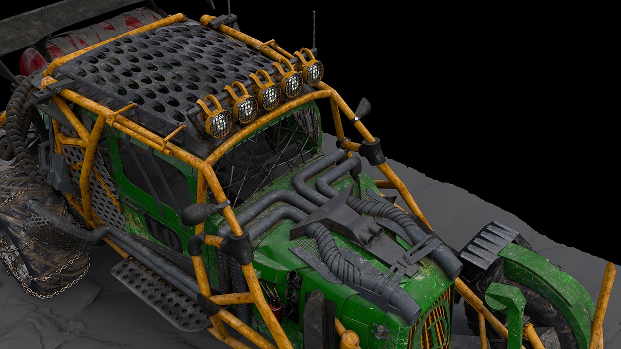 新概念RC越野车 Arnold渲染图（图ZMjk3NjQwOTg4） - 动画/影视 - 站酷设计师西猫柿原创素材 - 站酷ZCOOL