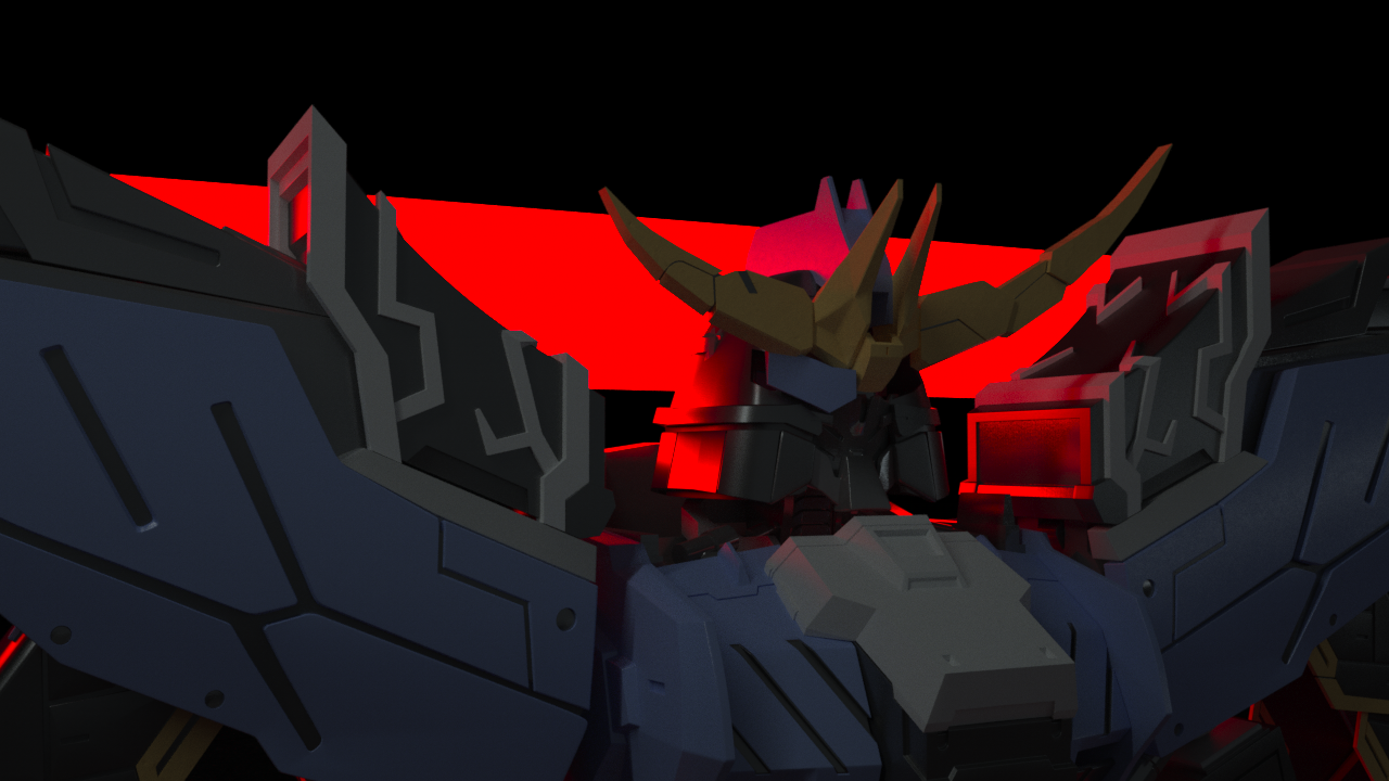 高达|伊达政宗gk模型展示动画