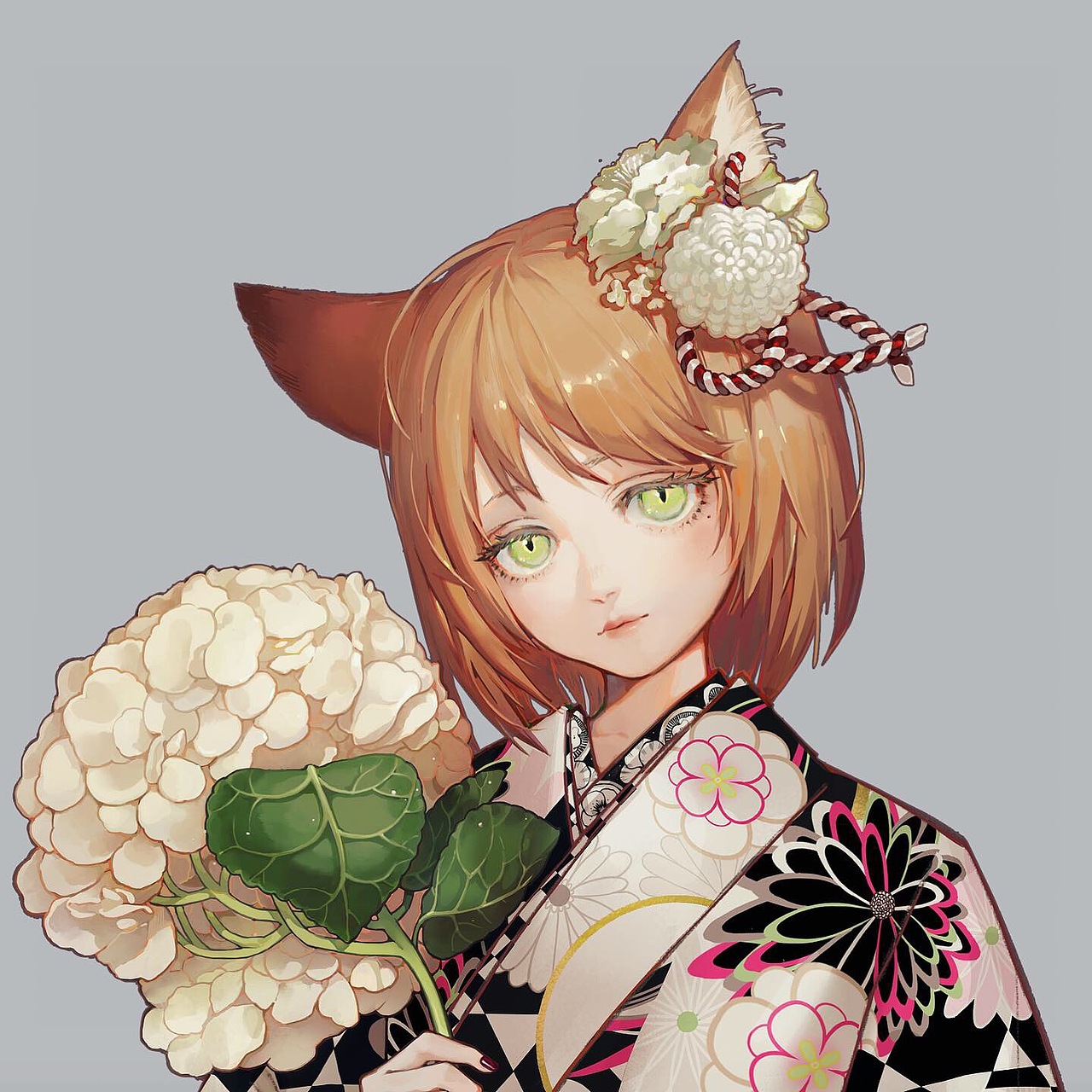 厚涂日系二次元插画