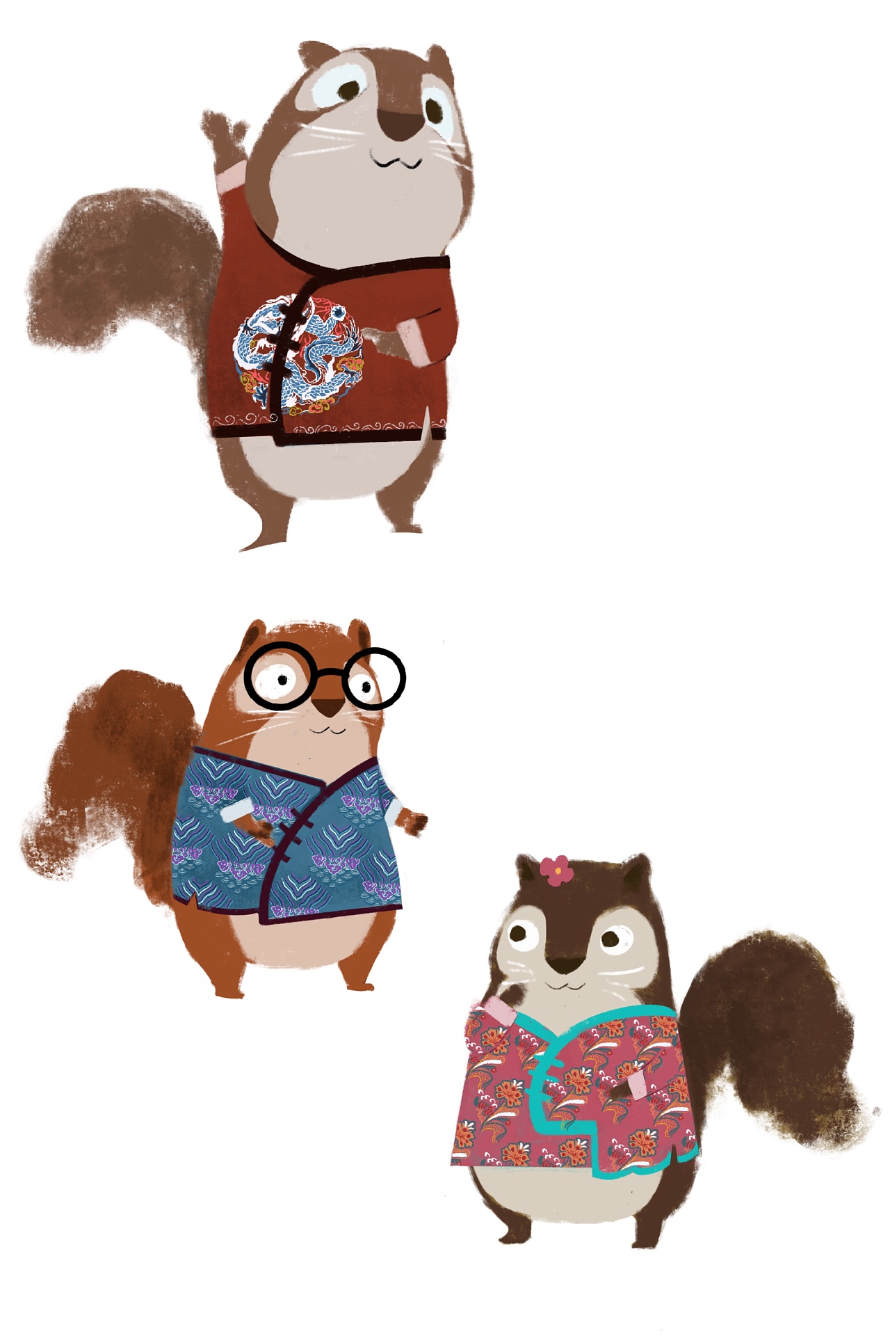 松鼠|插画|儿童插画|闲鱼不闲 - 原创作品 - 站酷 (zcool)