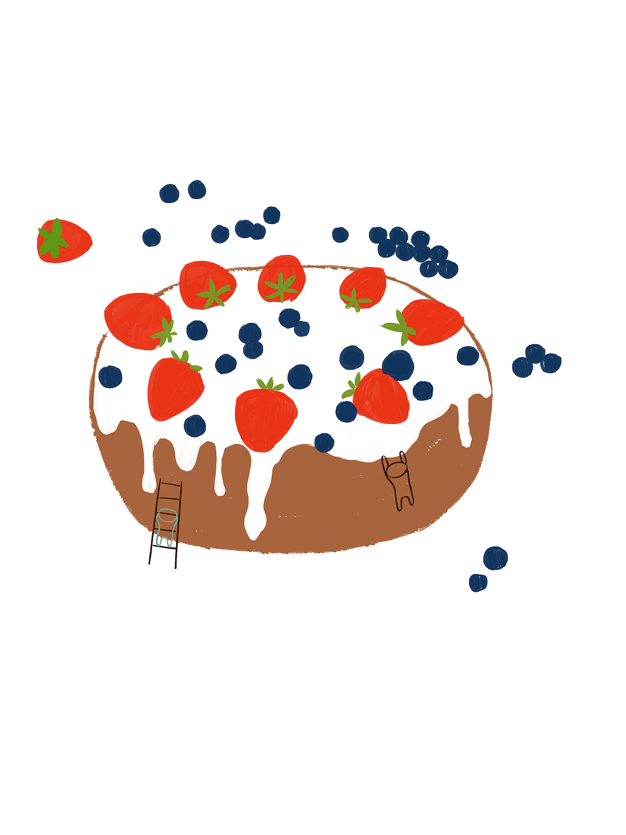 🍓cake“历程”（图ZMTkwMjA3OTA4） - 创作习作 - 站酷设计师hanlu_asil原创素材 - 站酷ZCOOL