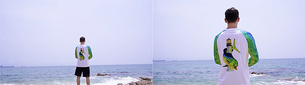 模特实景拍摄图