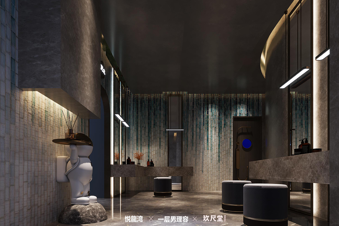 『悦龍湾』高端沐足洗浴会所效果图