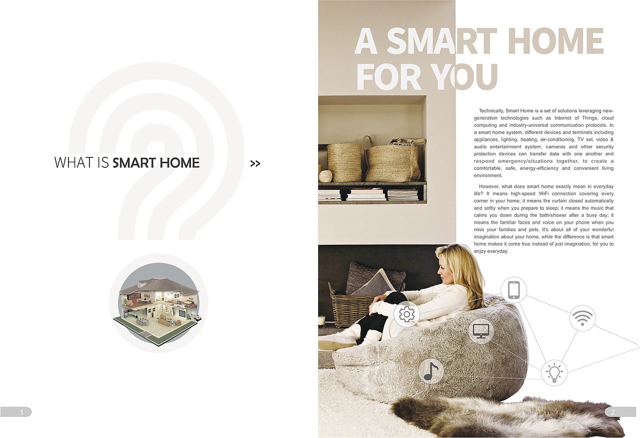 智能家居画册设计（图ZMTIxMzk3NzE2） - 书籍/画册 - 站酷设计师sunny灿原创素材 - 站酷ZCOOL