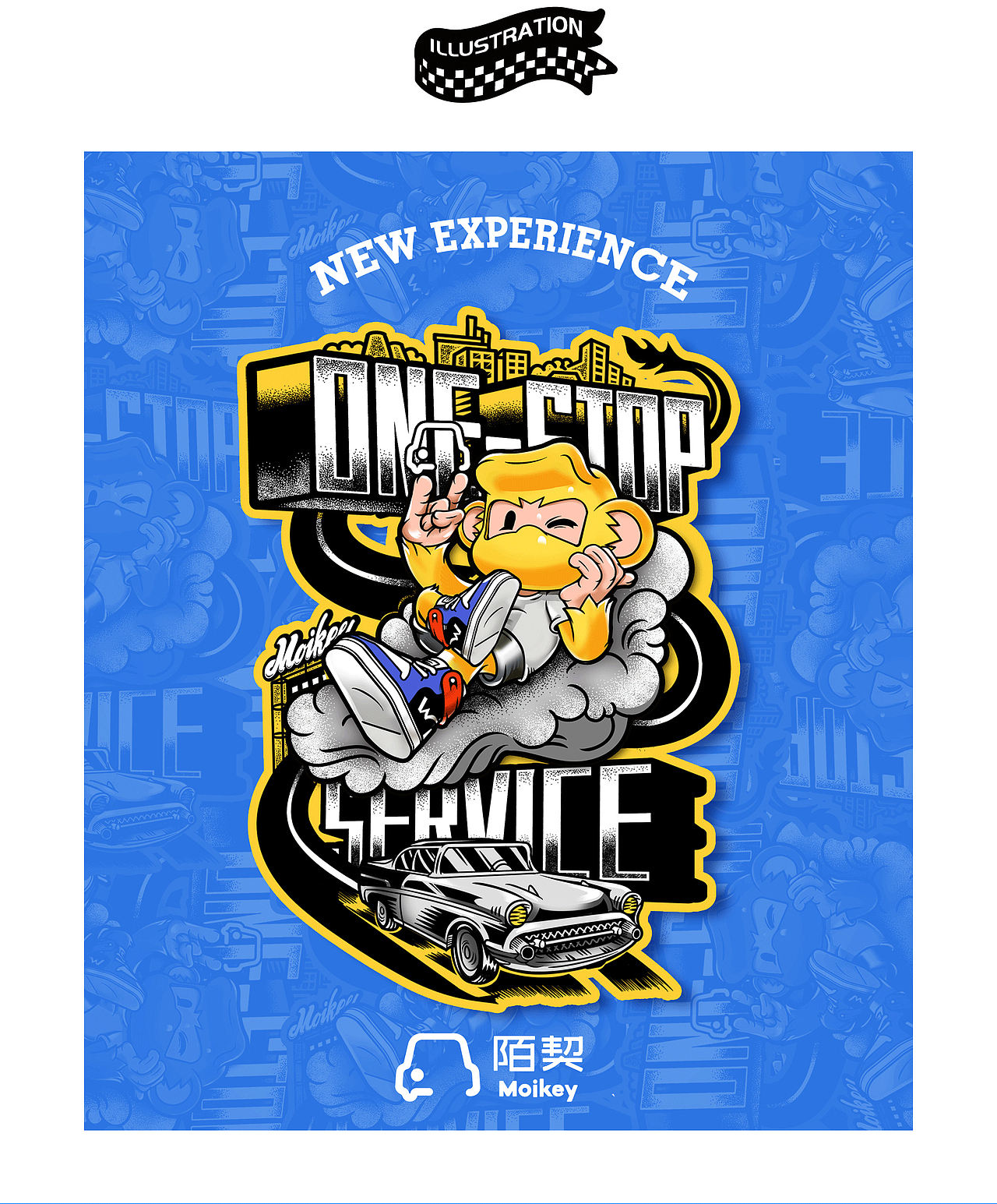 陌契,好车触手可及。(图ZMTgxNzU0MTA0) - IP形象 - 站酷设计师小卷fsq原创素材 - 站酷ZCOOL