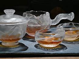 古法琉璃云雾茶具套装