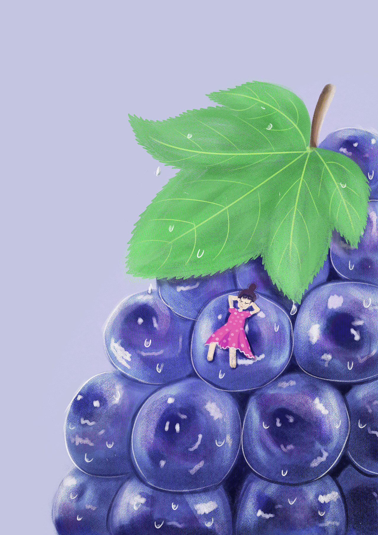 #夏日水果插画# 夏日水果插画练习