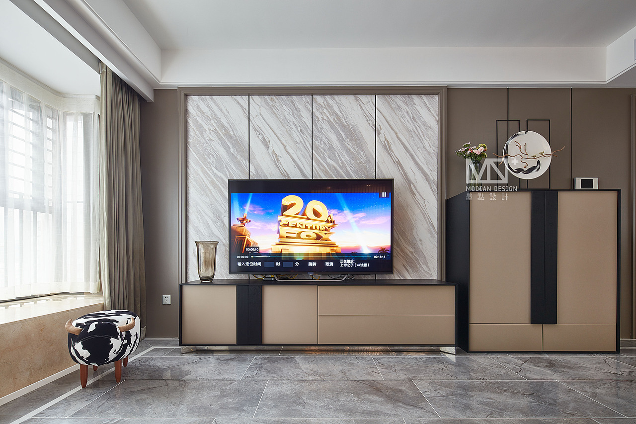 现代混搭·重塑悠雅之家|墨点设计（图ZMTQwOTI4MDQ0） - 家装设计 - 站酷设计师Z34862485原创素材 - 站酷ZCOOL