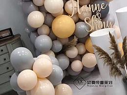 洛陽偃師氣球策劃 生日氣球布置 訂婚氣球布置