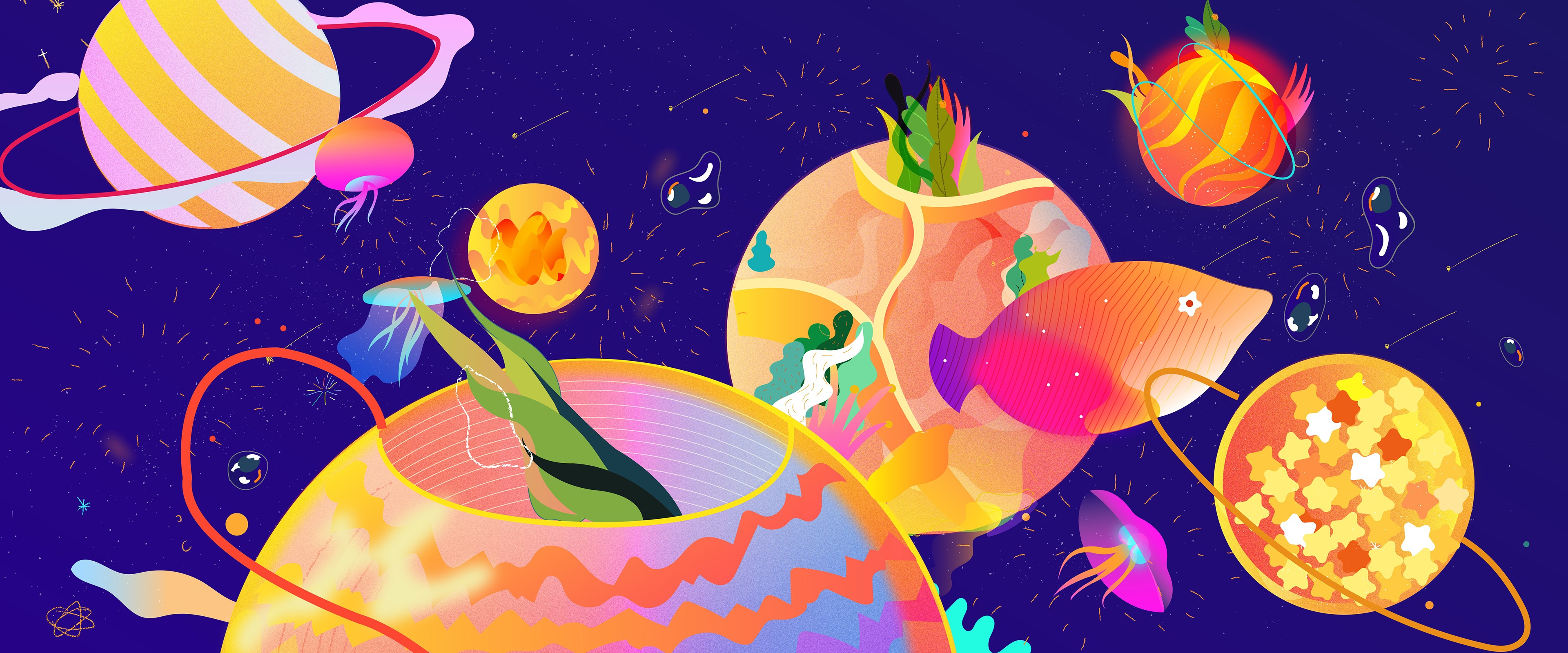 桔梗的心的个人主页（封面预览） - 主页封面设置 - 站酷设计师桔梗的心原创素材 - 站酷ZCOOL