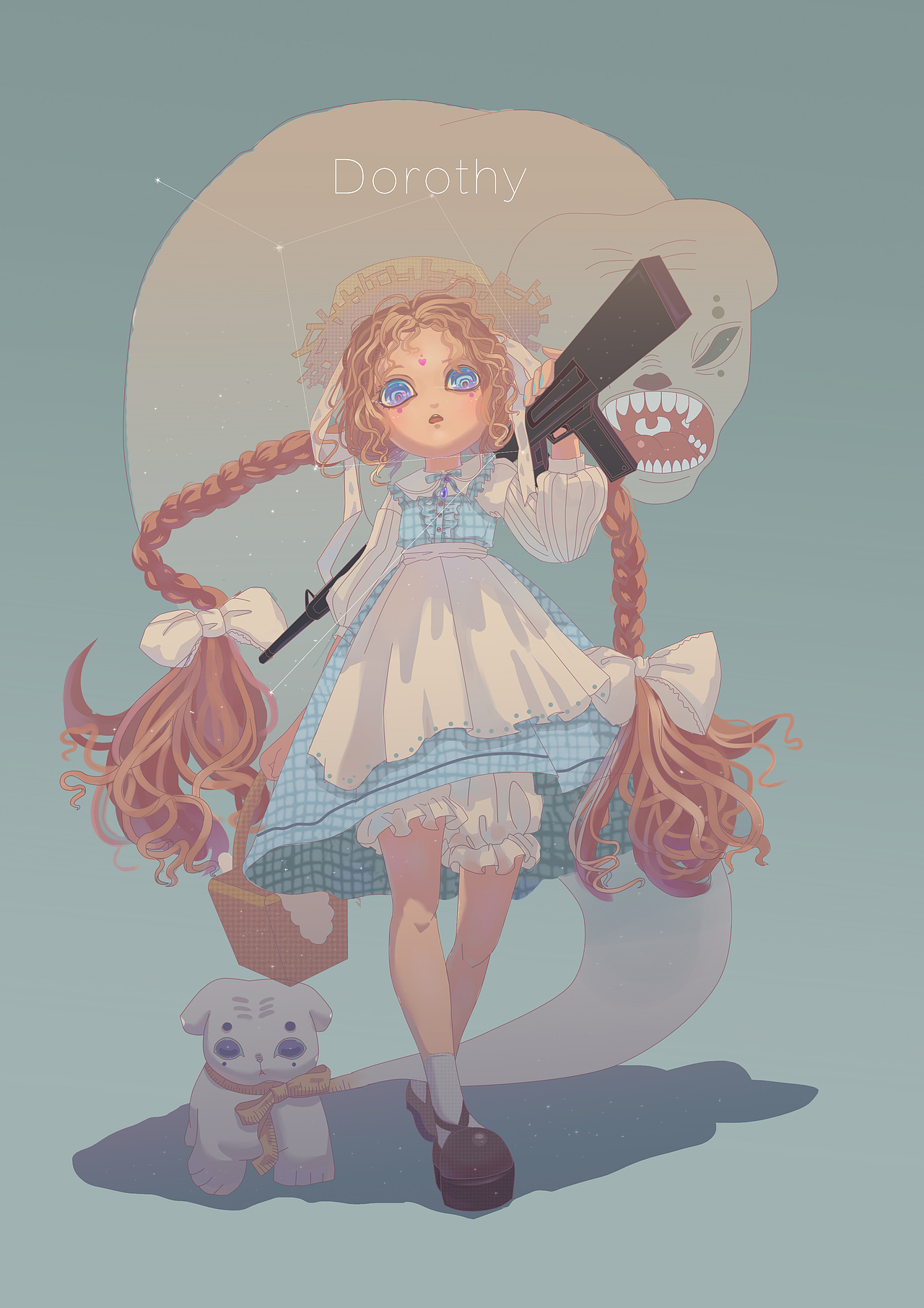 绿野仙踪（图ZMTE5OTI1NTA4） - 创作习作 - 站酷设计师fami纺原创素材 - 站酷ZCOOL