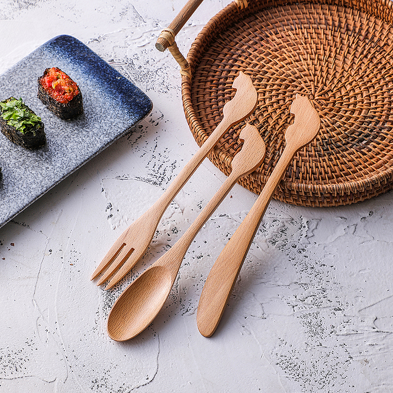 木质餐具拍摄（图ZMjYxODI4NjQ4） - 产品摄影 - 站酷设计师糖油果子no1原创素材 - 站酷ZCOOL