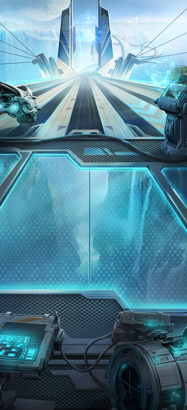 科幻场景|插画|游戏原画|crazyfans - 原创作品 - 站酷 (zcool)