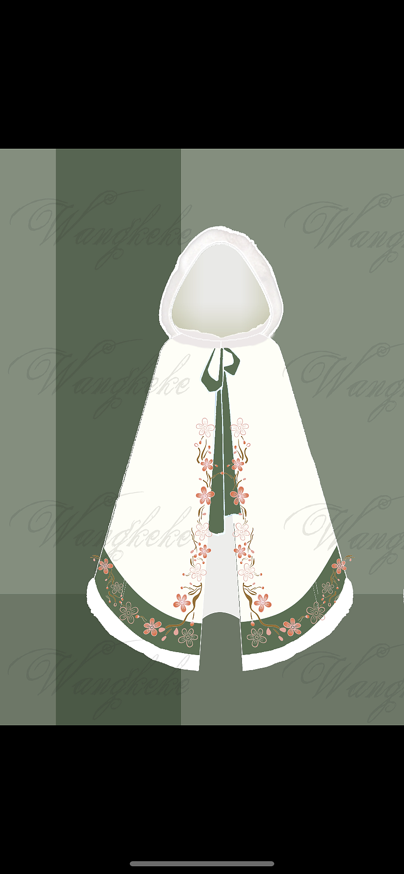 汉服斗篷|服装|其他服装|衤之 - 原创作品 - 站酷 (zcool)