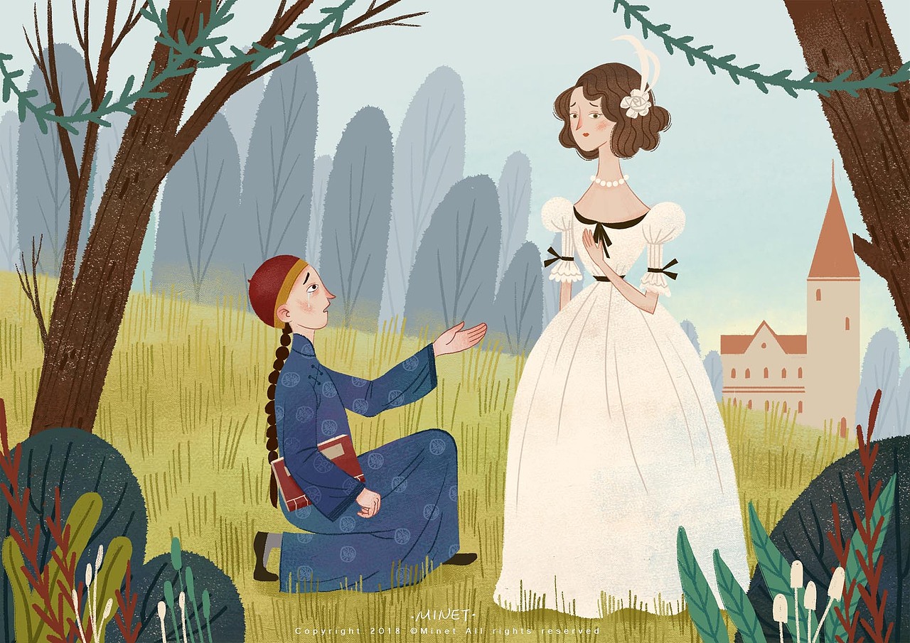 新世相读书会插图（图ZMTI2ODgxOTQw） - 商业插画 - 站酷设计师米奈Minet原创素材 - 站酷ZCOOL