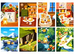 熊熊和小蜜蜂系列