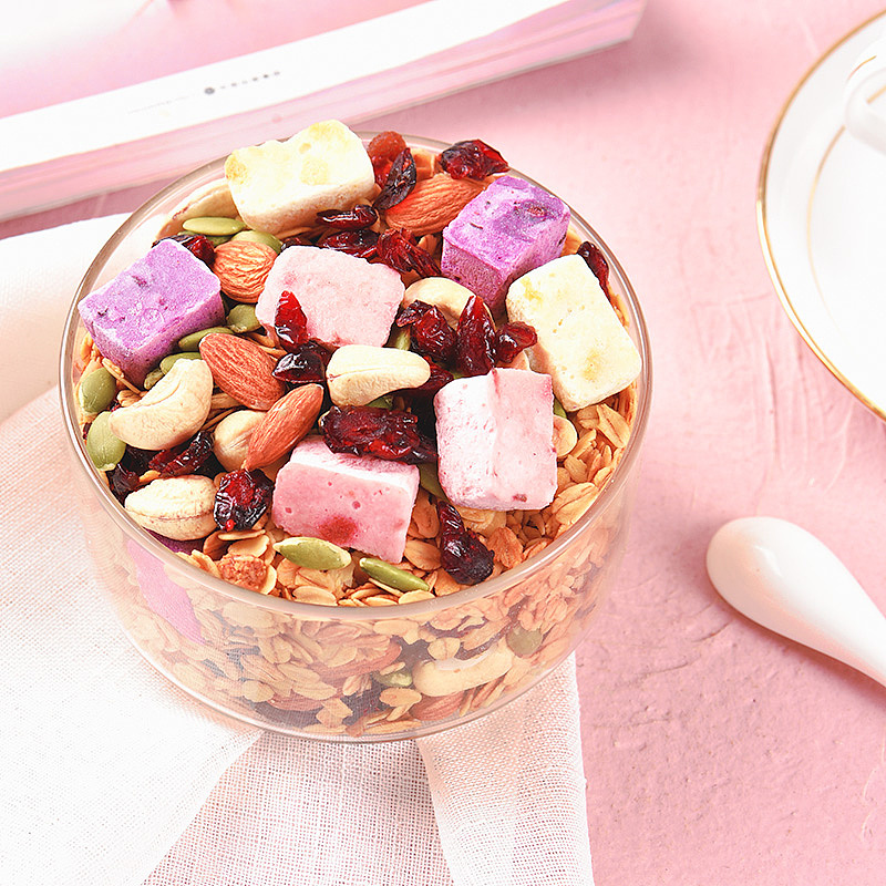 水果酸奶麦片详情页