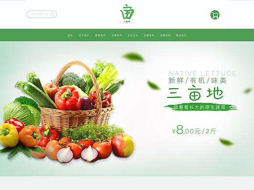 蔬菜网页