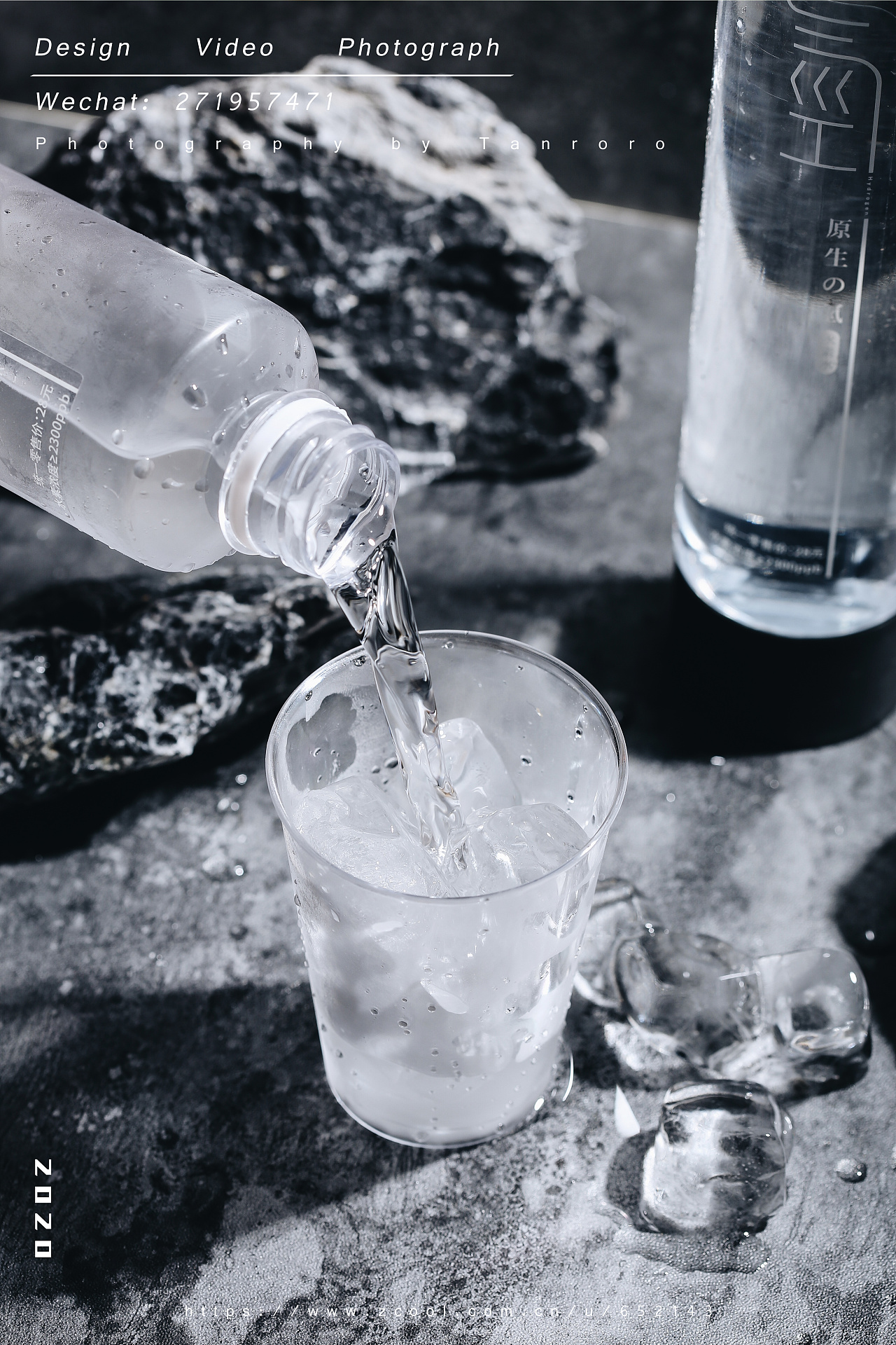 纯净水饮用水拍摄