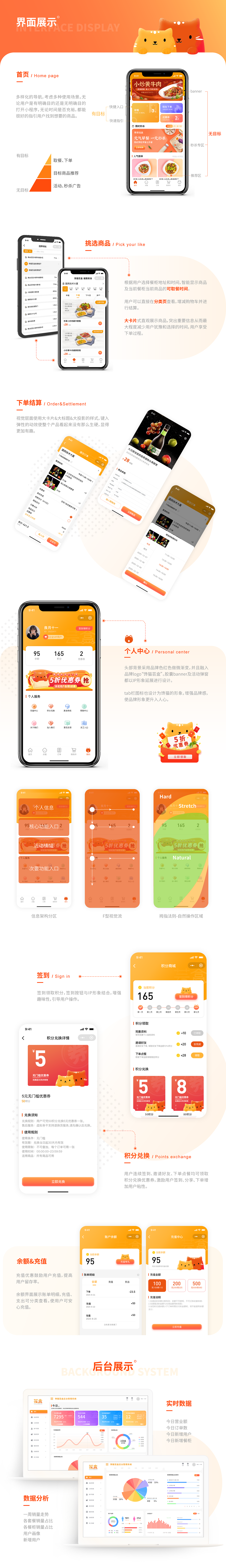 小程序界面设计-餐饮系统|ui|app界面|沐桃jerry_原创作品-站酷zcool