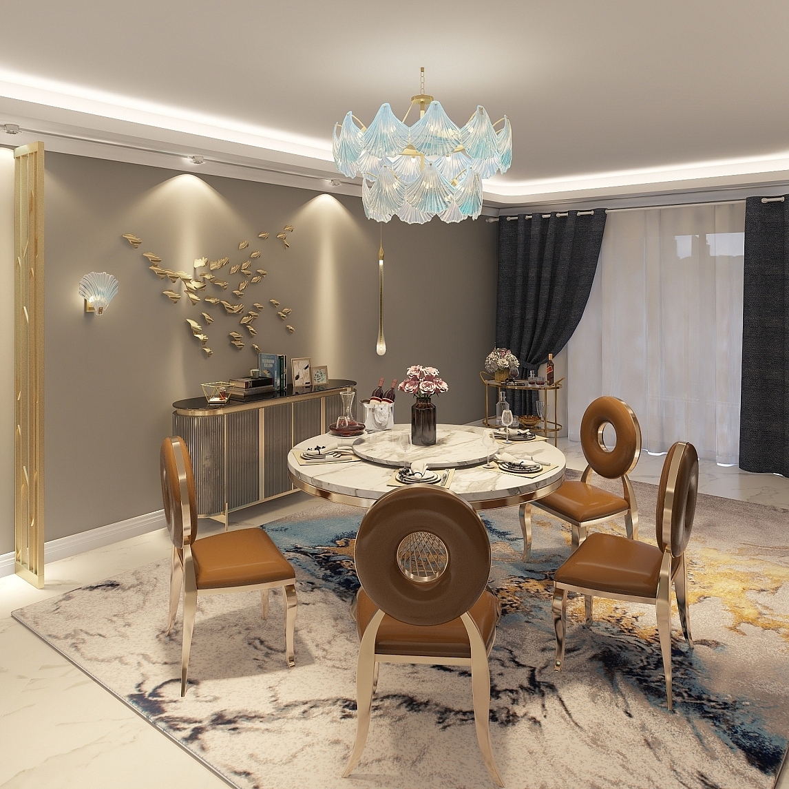 轻奢餐厅案例分享