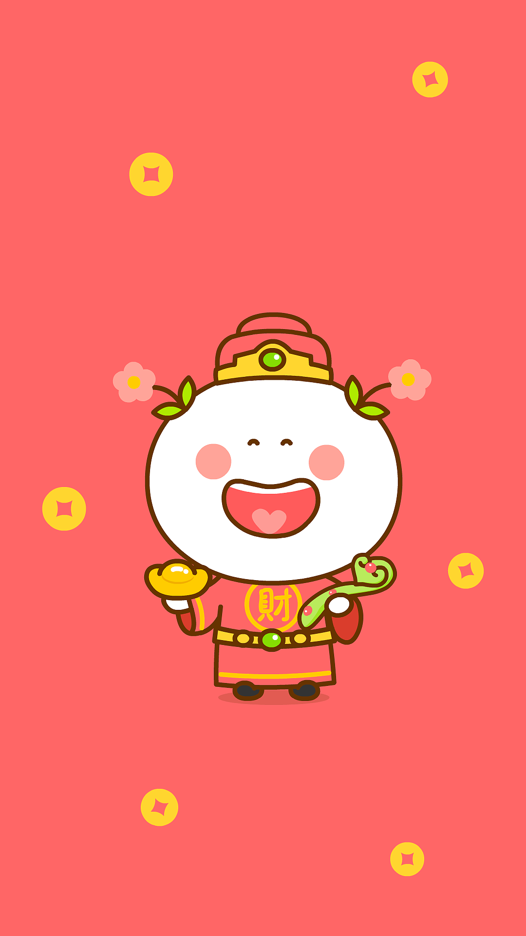 财神二花&招财猫桃小仙