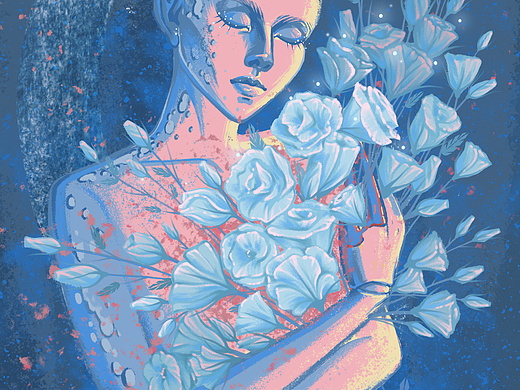 自愛(ài)（個(gè)人主頁(yè)-ZNDYzODc2NzI=） - 商業(yè)插畫 - 站酷設(shè)計(jì)師軟盈RRuanYing原創(chuàng)素材 - 站酷ZCOOL