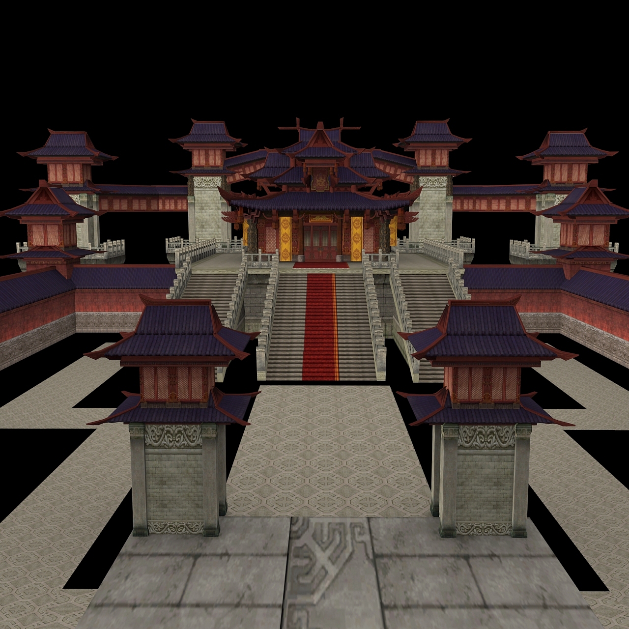 宫殿|三维|建筑/空间|en卓卓_原创作品-站酷zcool