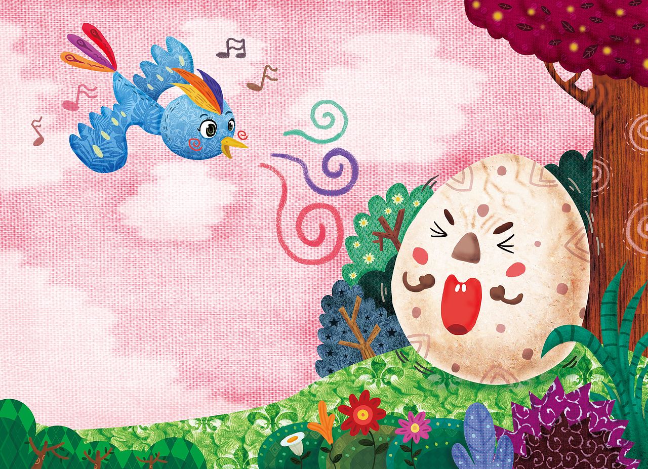 一批儿童插画商业稿子