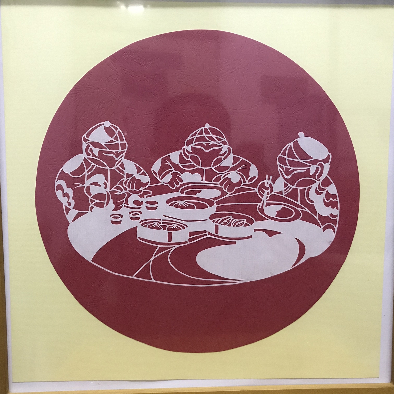 “炮子仔”系列剪纸作品