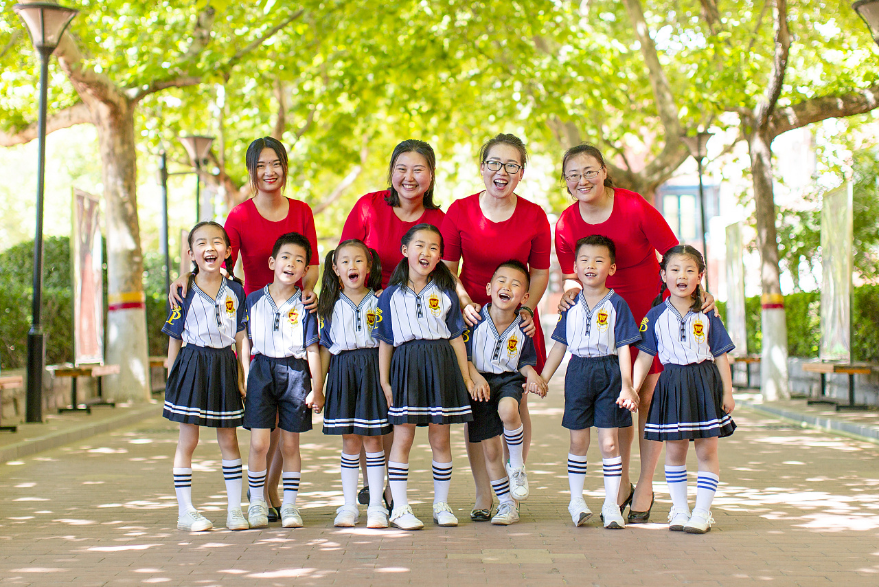上海协和海富幼儿园园服图片-中小学生校服班服定制定做厂家