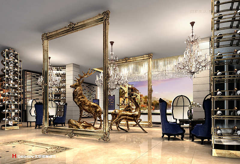 保定易县售楼处设计