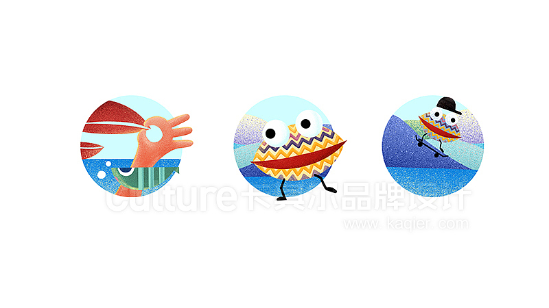 花甲大咖 新派小海鲜 品牌整体形象设计（图ZMTE3NzM3MzI4） - 品牌 - 站酷设计师卡其尔品牌原创素材 - 站酷ZCOOL